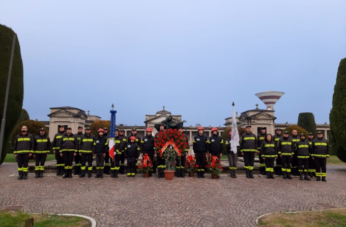 I Vigili del Fuoco di Palazzolo hanno celebrato Santa Barbara