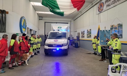 Inaugurato il nuovo mezzo della Protezione civile