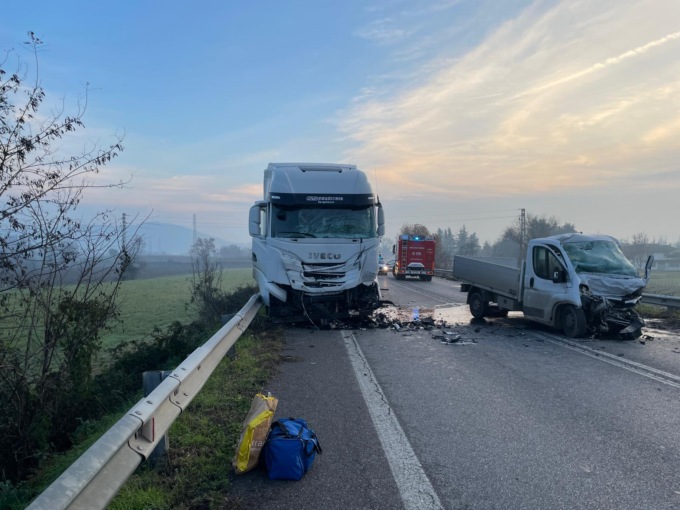 Incidente mortale sulla sp510, la viabilità è tornata regolare