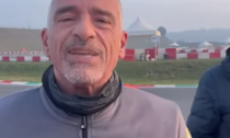 Eros Ramazzotti al Franciacorta Karting Track