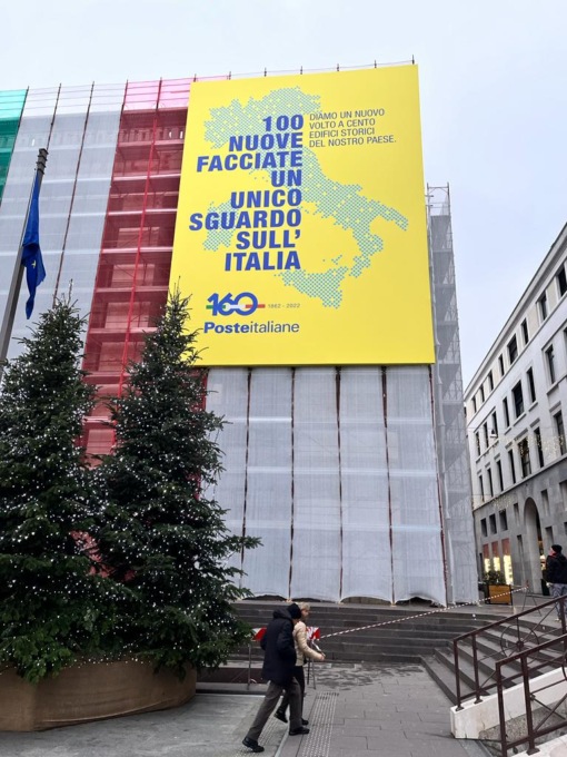 “Cento Facciate”, l’iniziativa di Poste Italiane arriva a Brescia