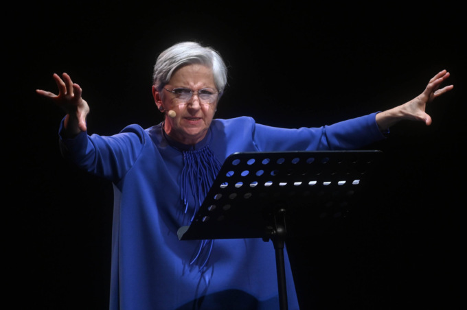 Al Sant’Afra di Brescia Maria Paiato legge Flaiano