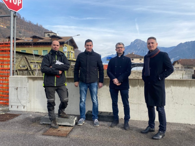 Ponte lungo la Sp 237, il sopralluogo del consigliere provinciale Vizzardi
