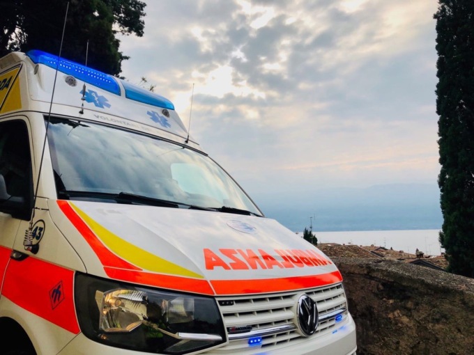 Brutta caduta in moto: arriva l’elisoccorso