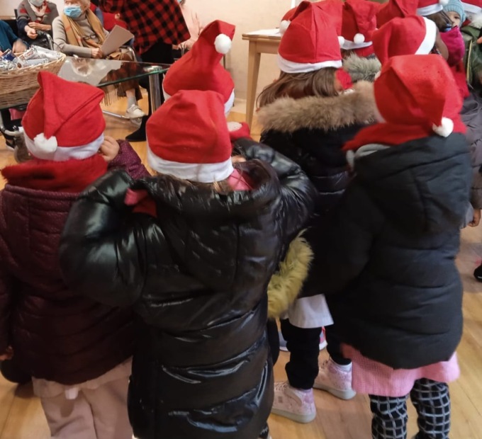 I piccoli della Don Merici alla scoperta del paese