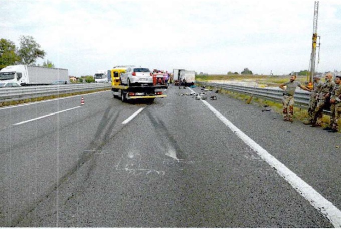 Condannato il camionista che provocò un incidente mortale in A4