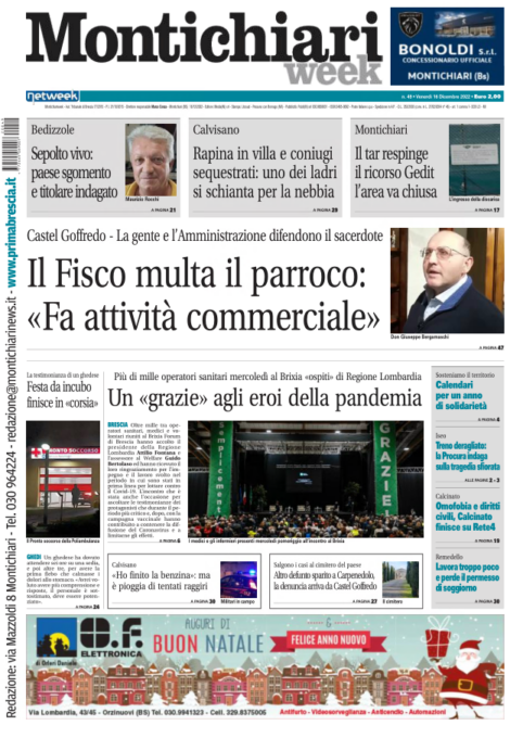 MontichiariWeek è in edicola