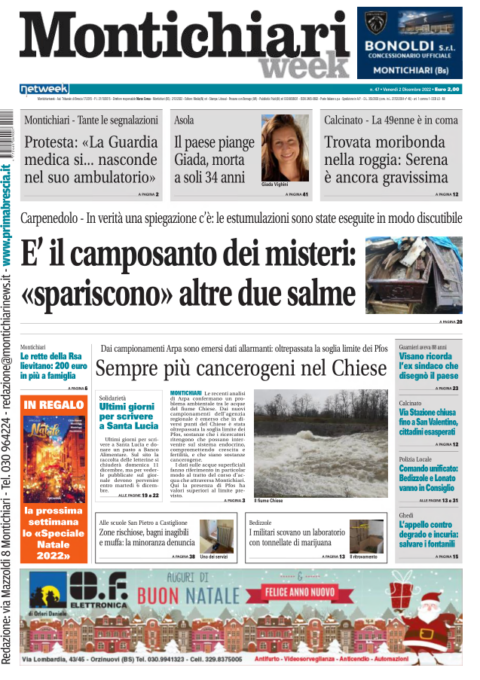 MontichiariWeek è in edicola