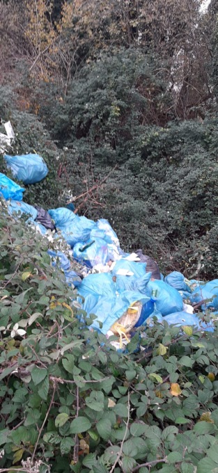 Abbandona illecitamente trenta sacchi dell’immondizia in campagna, beccato dalla Locale