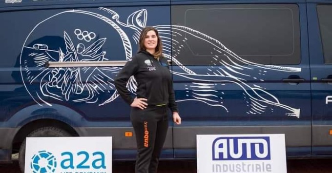 Incidente nel Bresciano per la ciclista Claudia Cretti