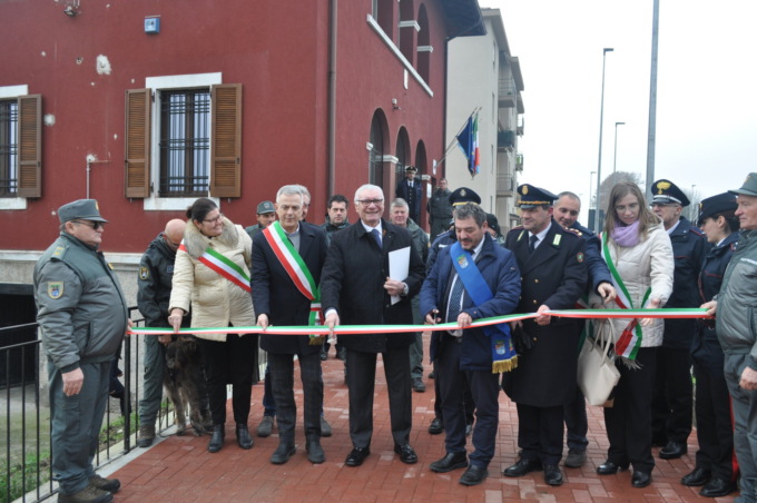 Inaugurato a Pontevico il distaccamento della Polizia Provinciale di Brescia