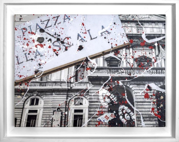 Inaugurazione della mostra personale dell’artista bresciano Milo a Milano