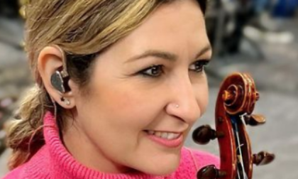 Federica Quaranta, la violinista bresciana anche quest'anno nell'Orchestra sinfonica di Sanremo