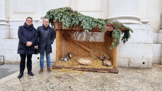 Le statue della natività rubate a Montichiari sono state restituite