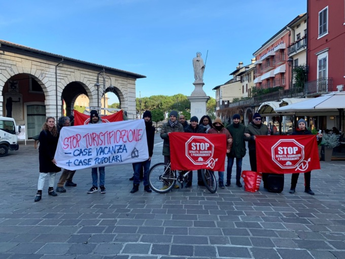 Collettivo Gardesano Autonomo e Associazione Diritti per tutti contro la turistificazione