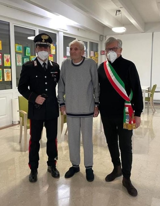 In festa per i 95 anni di Giuseppe, socio Anc