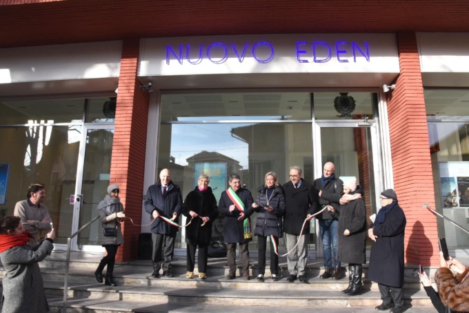 Taglio del nastro per il nuovo cinema Eden