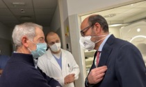 L'assessore Bertolaso in visita all'ospedale di Desenzano