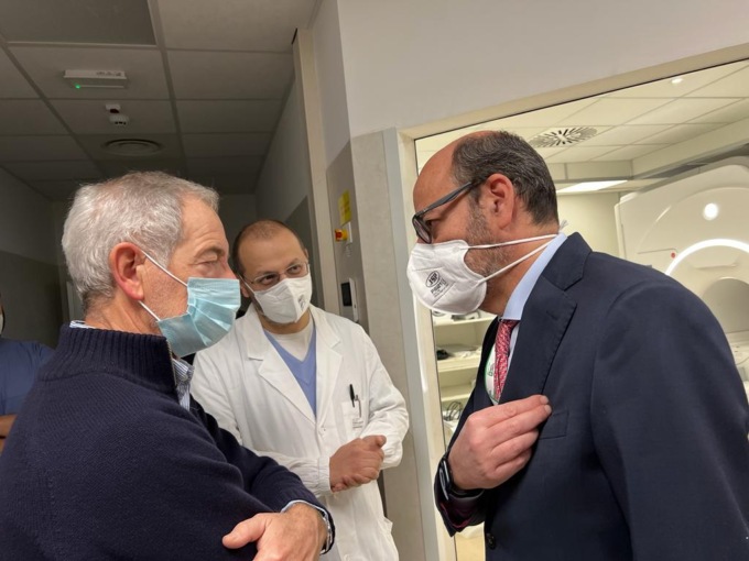 L’assessore Bertolaso in visita all’ospedale di Desenzano