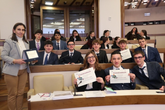 “Senato Ambiente”: prima classificata la 5^A Cat dell’Einaudi