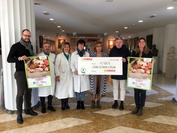 Spedali Civili di Brescia: in arrivo oltre 42mila euro per l’Ospedale dei Bambini