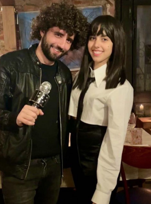 Jolanda Renga e il fidanzato si travestono da Ambra e Francesco (Renga)