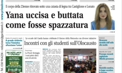 Gardaweek è in edicola. La prima pagina versione bresciana