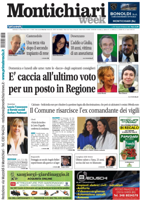 MontichiariWeek è in edicola