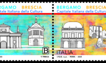 Emessi i francobolli celebrativi per Bergamo Brescia Capitale della Cultura