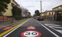 Zona 30, conclusi i lavori al Primo Maggio a Brescia