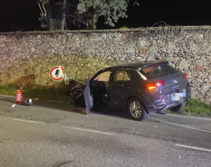 Scontro fra due auto a Coccaglio, coinvolte due donne