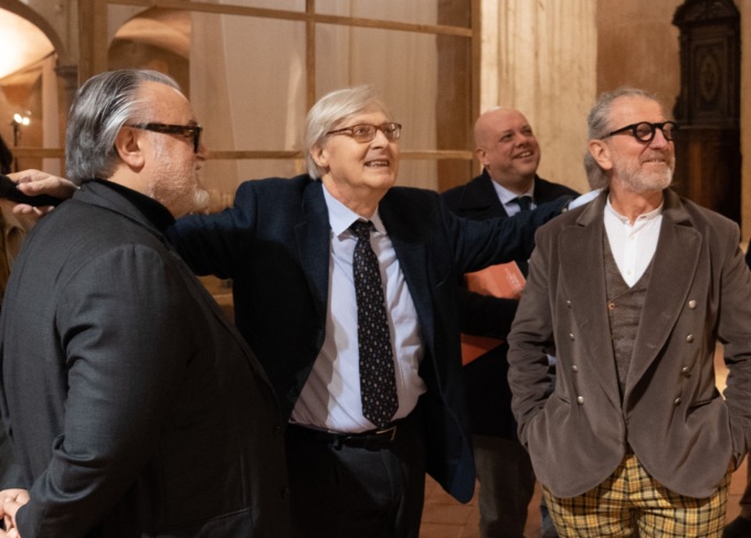 Vittorio Sgarbi a Verolanuova al “Tiepolo Scomposto”