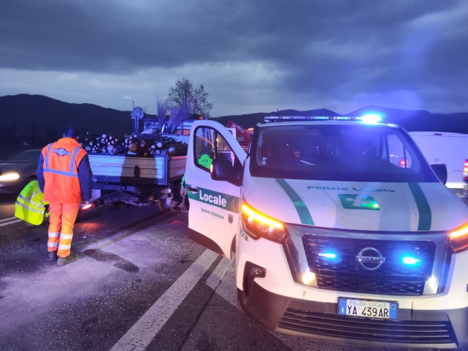 Tamponamento a catena in Sp510: rallentamenti tra Iseo e Passirano