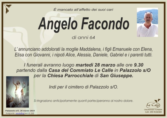 Muore fulminato mentre si asciuga i capelli con il phon: lutto per Angelo Facondo