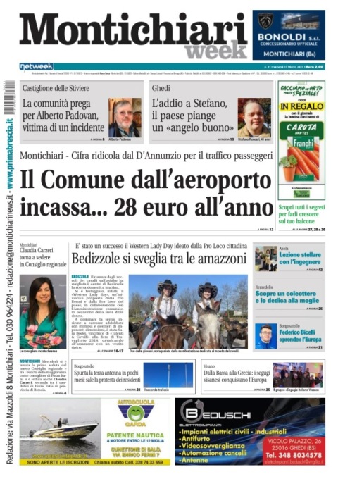 MontichiariWeek è in edicola