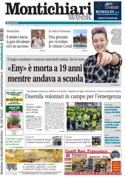 MontichiariWeek è in edicola