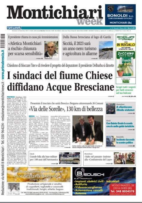 MontichiariWeek è in edicola