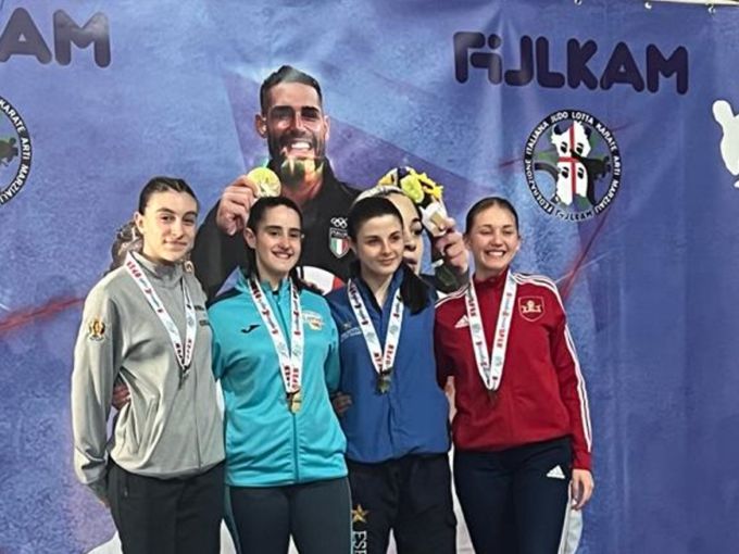 La Forza e Costanza Karate di Brescia brilla in Sardegna