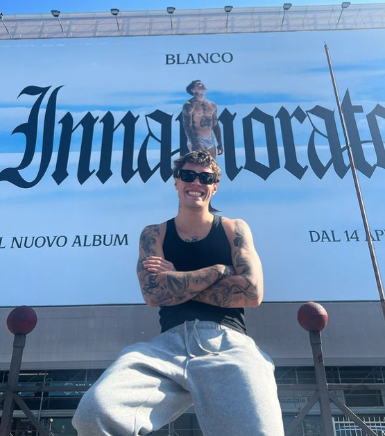 Blanco: “Innamorato” è il terzo album più venduto al mondo