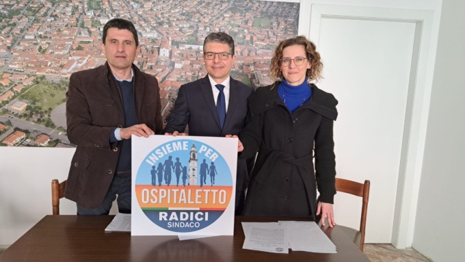 Luca Radici candidato sindaco per la lista civica Insieme per Ospitaletto