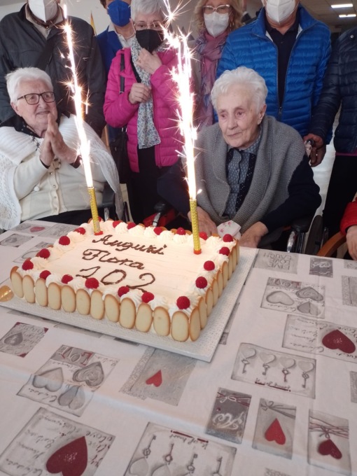 Le 102 primavere di Flora Mangerini