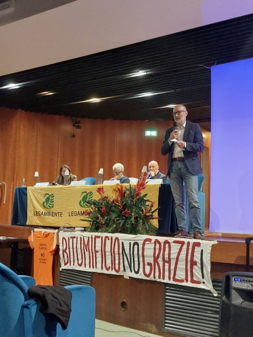 Bitumificio a freddo nell’ateG39: annunciato il ricorso straordinario al Presidente della Repubblica