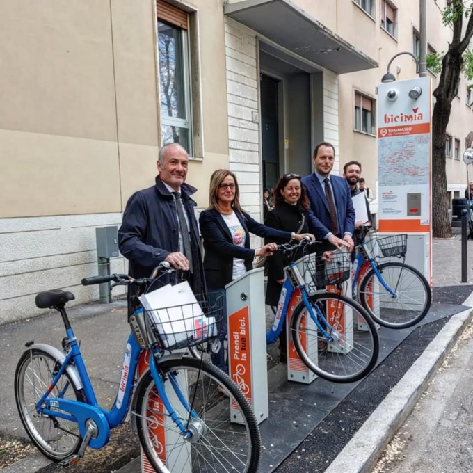 Bicimia: attiva la 94esima postazione cittadina