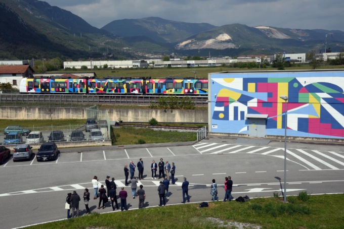 Metropolitana di Brescia: per i dieci anni un’opera di Luca Font