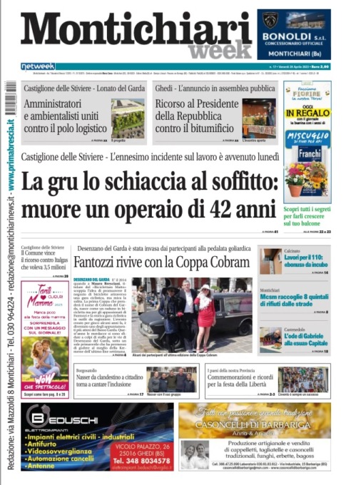 MontichiariWeek è in edicola