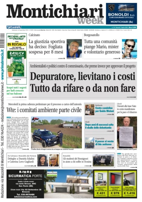 MontichiariWeek è in edicola