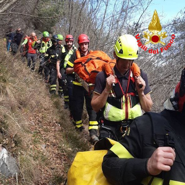 Si infortuna ad una caviglia, paura per un’ escursionista