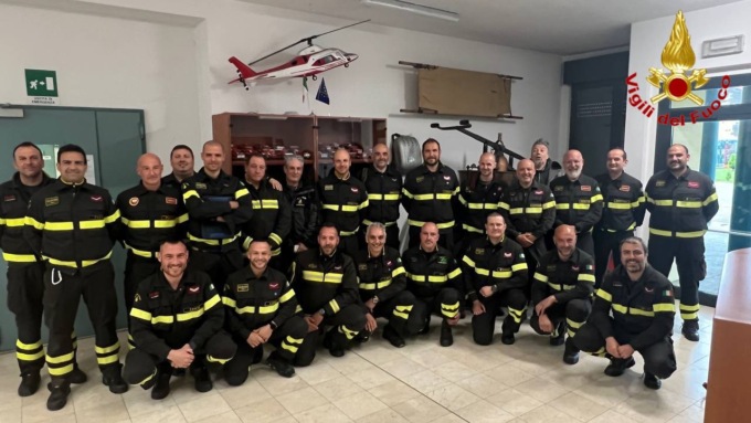 Vigili del Fuoco: al seminario per Co.Em. Verdi formati quattro operatori del Comando di Brescia