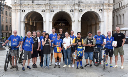 A Brescia la delegazione di Schio per promuovere la seconda tappa europea di baskin