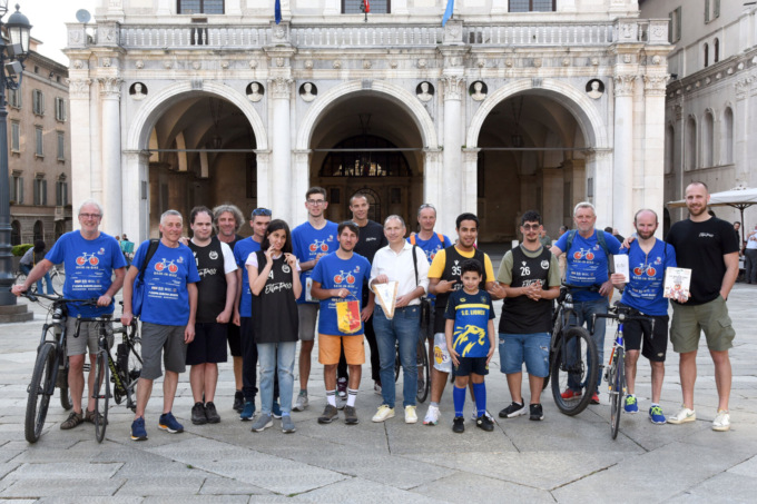 A Brescia la delegazione di Schio per promuovere la seconda tappa europea di baskin